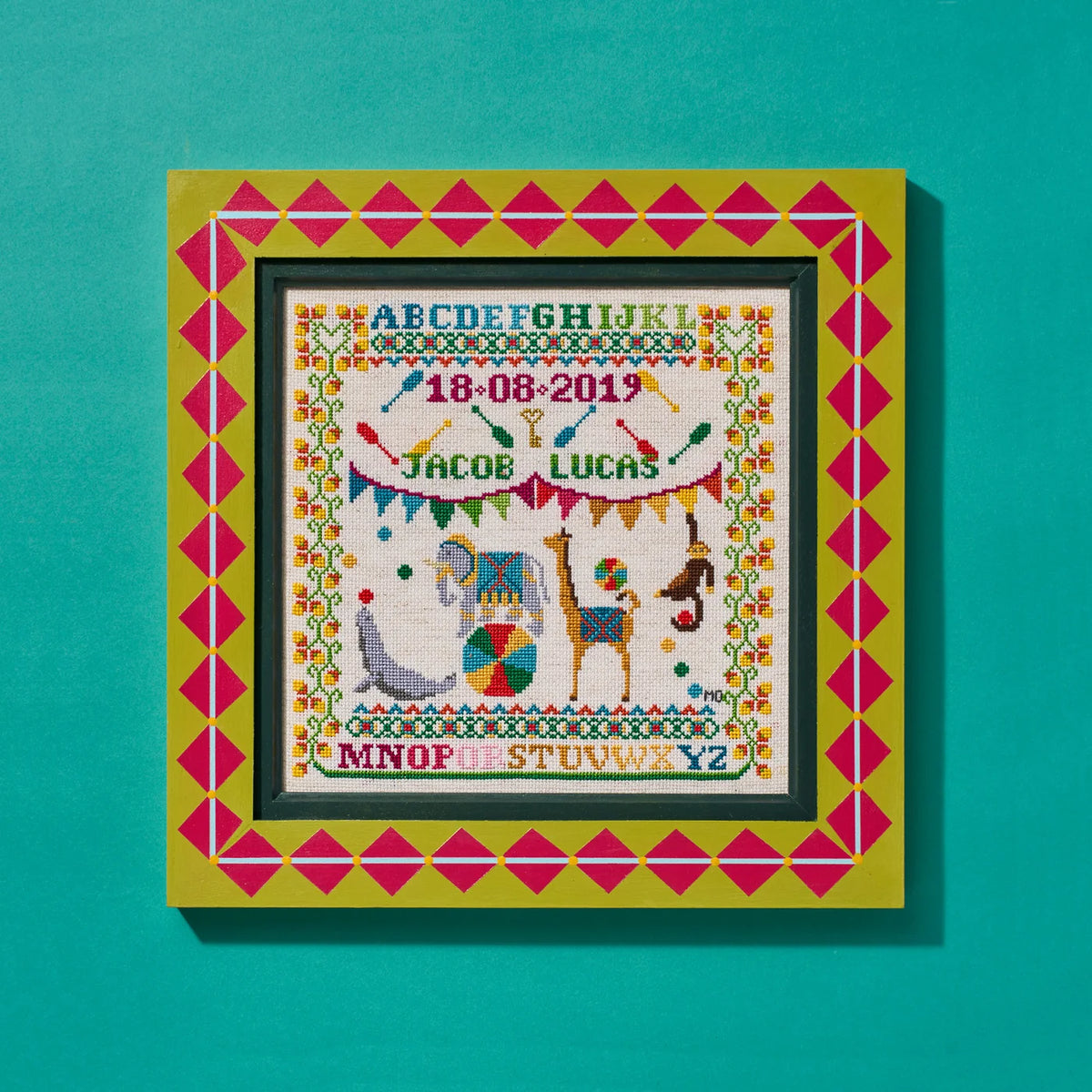 DIY Embroidery Kit "The Circus"