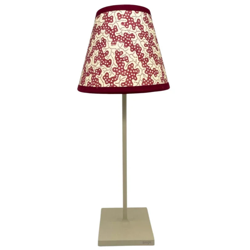 Mini Lampshade for LED Lamp (Truffle Burgundy)