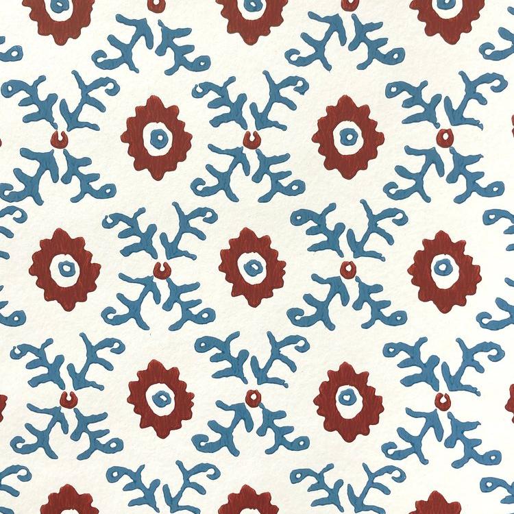 Wallpaper Folk Flower