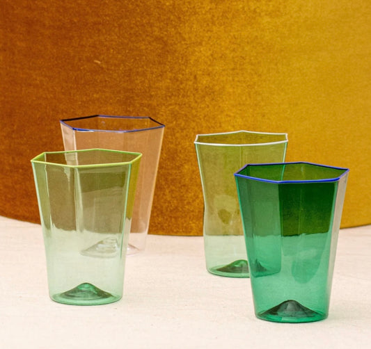 Handmade Murano Glasses (Set of 4)