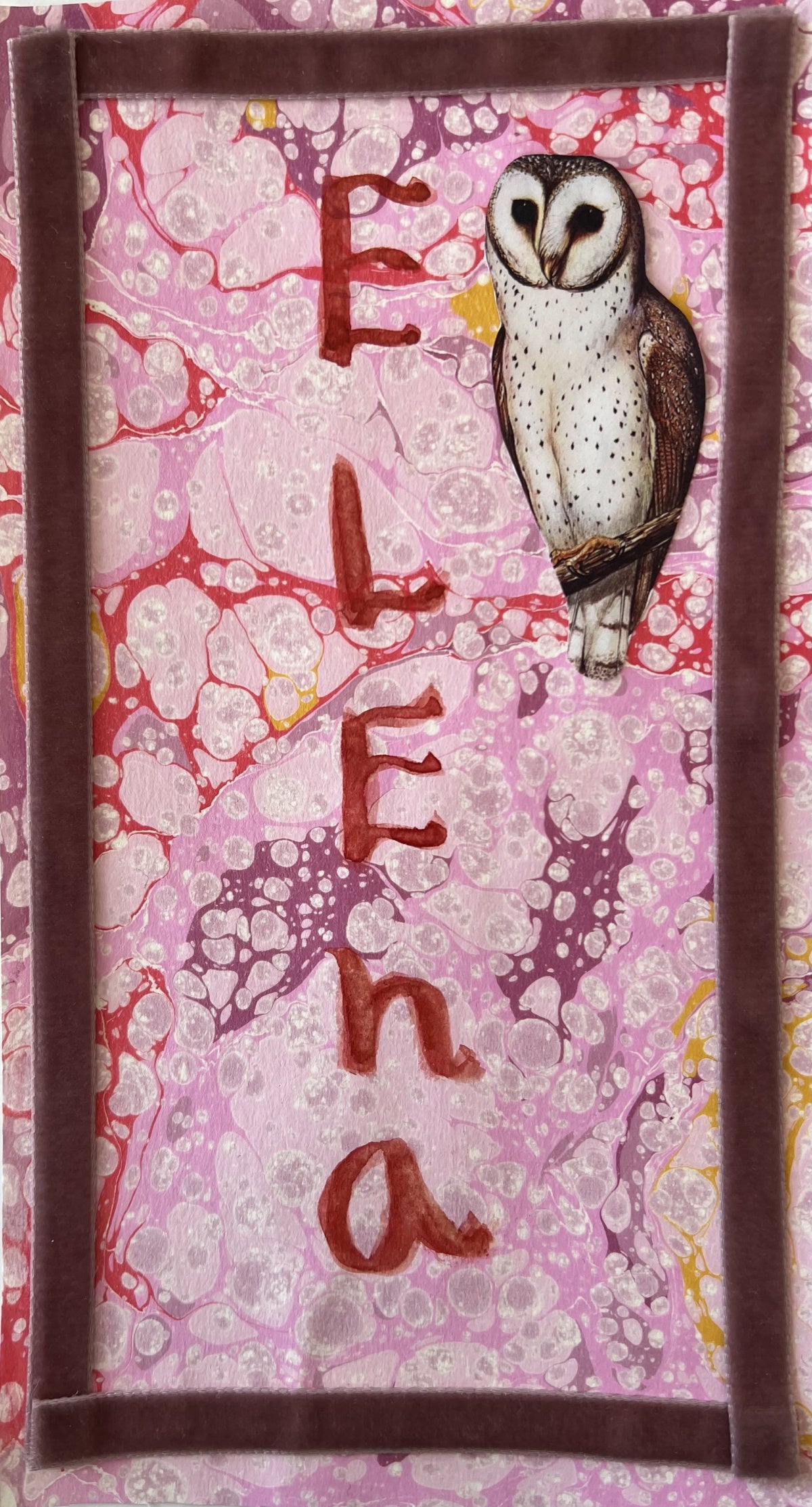 Marbled Name Collage (Custom)