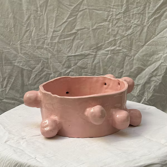 Ceramic Flower Pot | Candleholder | Vessel