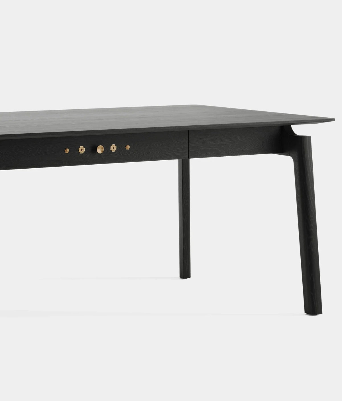 Appenzeller Dining Table (Blackened Ash)