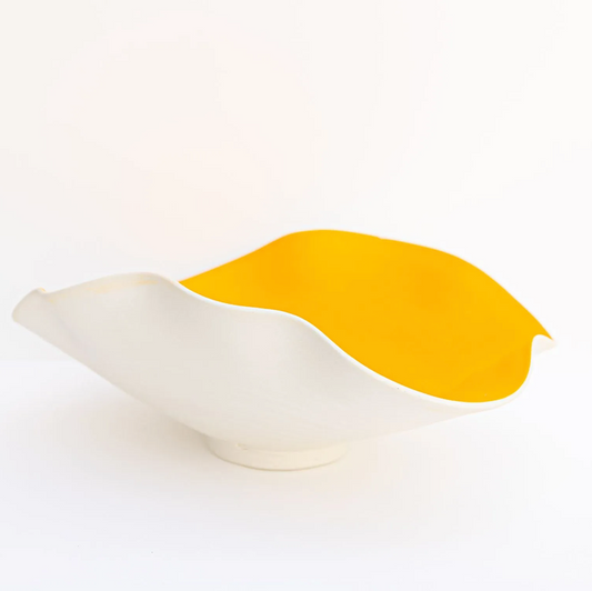 Porcelain orange inside