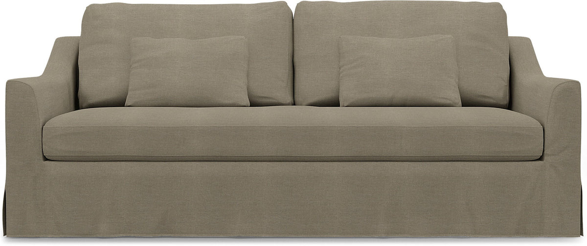 IKEA - Cover for 3-seater sofa Färlöv, Natural, Linen