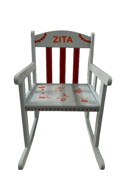 Handpainted Vintage Chair (Made to Order)