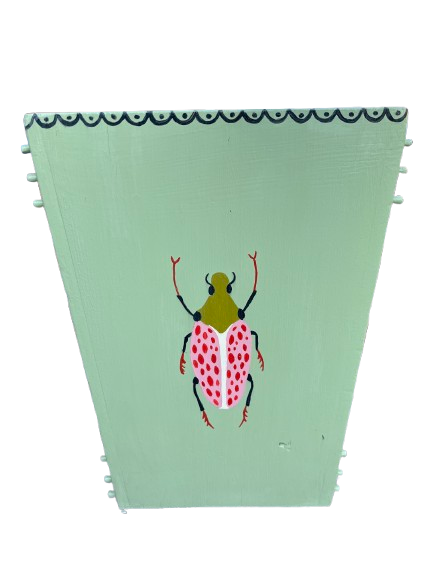 Handpainted Vintage Bin (Made to Order)