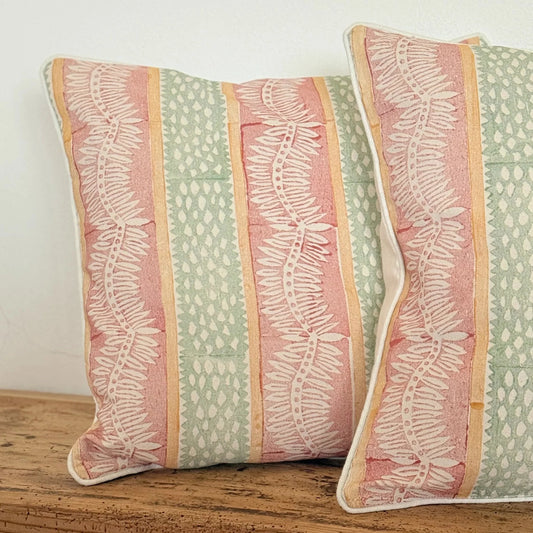 Ethno Blockprint Cushion