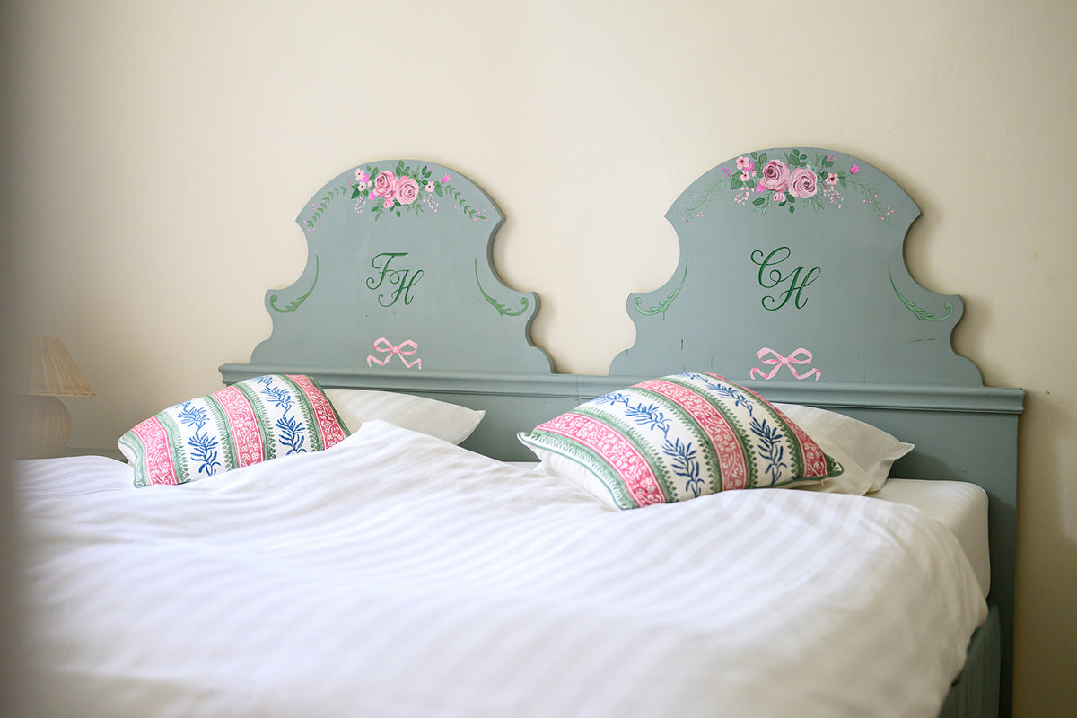 Salzkammergut Headboard with Custom Drawings