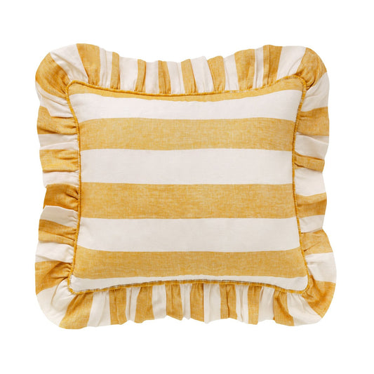 Sirkus Stripe Frill Cushion