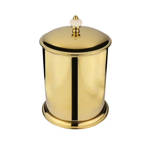 Small Bin Gold-plated Brass