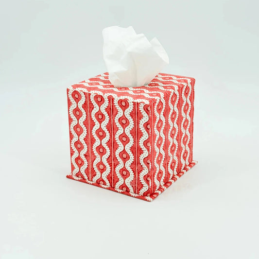 Tissue Box Red