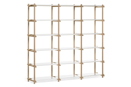 Oat Frame Steel Shelf Large