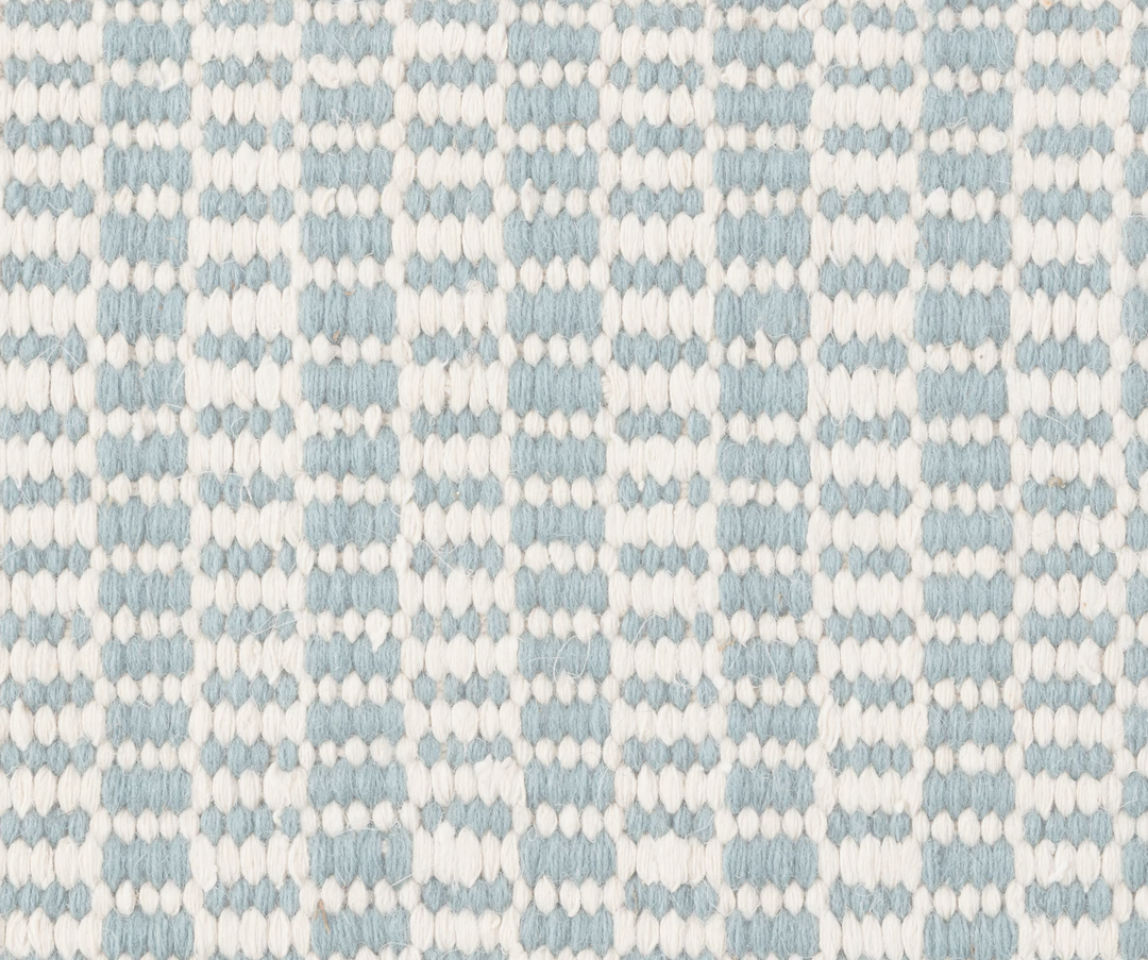 Small Repeats Check Rug