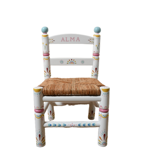 Handpainted Bespoke Toddler Chair