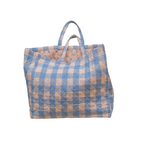 Ruiskaunokki Gingham Quilted Bag