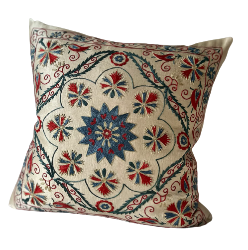 Silk Suzani Cushion